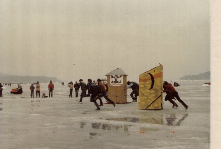 early 1980s outhouses